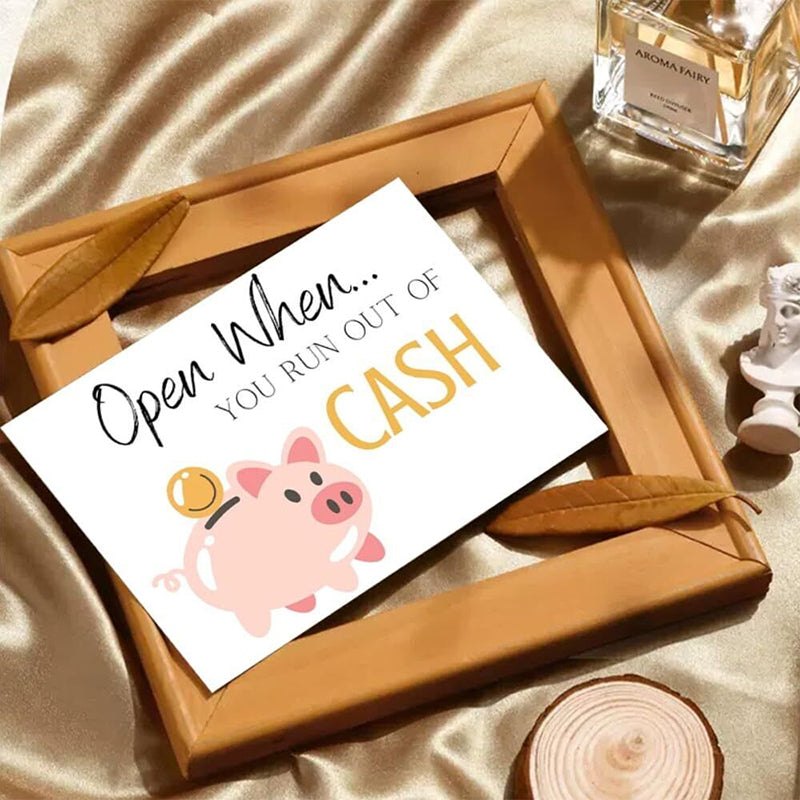 Piggy Envelope Postcard Set